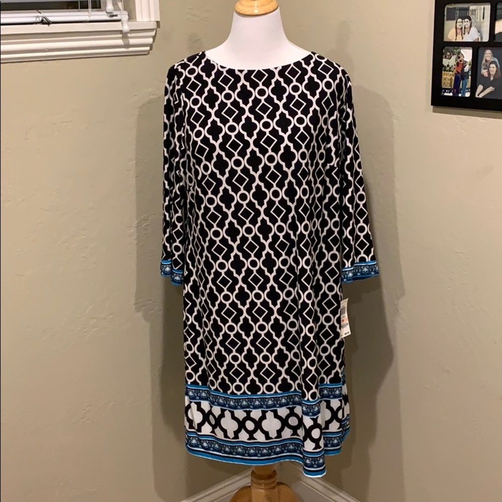 NWT INC Moroccan Window dress